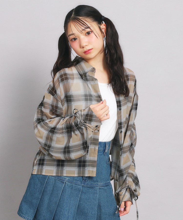 新品♡PINK-latte&Lovetoxic 秋コーデ 3点セット 160 ピンク ラテ PINK－latte 【セットアイテム】ドロストチェック＋