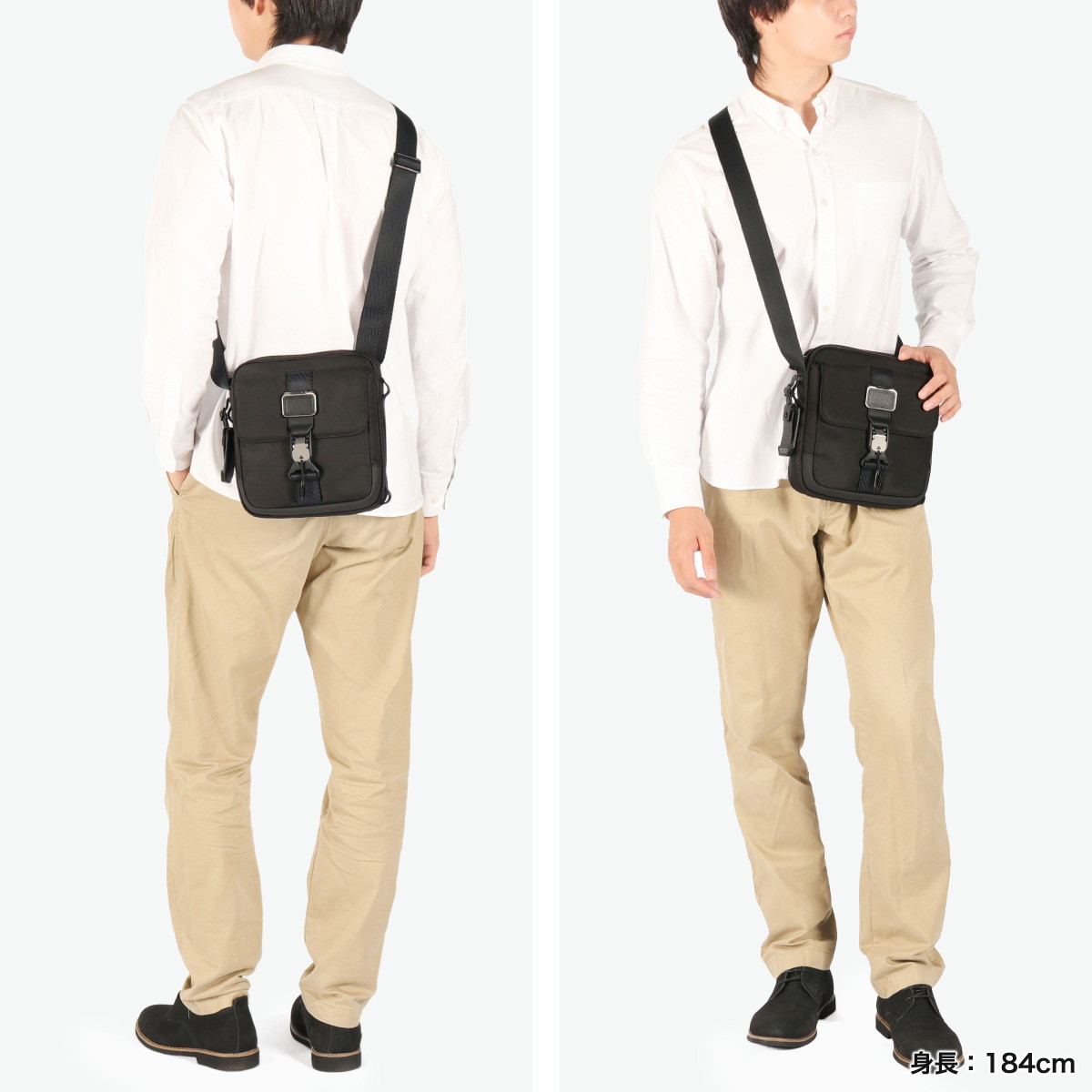 TUMI ショルダーバッグ ブラック 232318D TUMI ブラック ショルダーバッグ - メルカリ