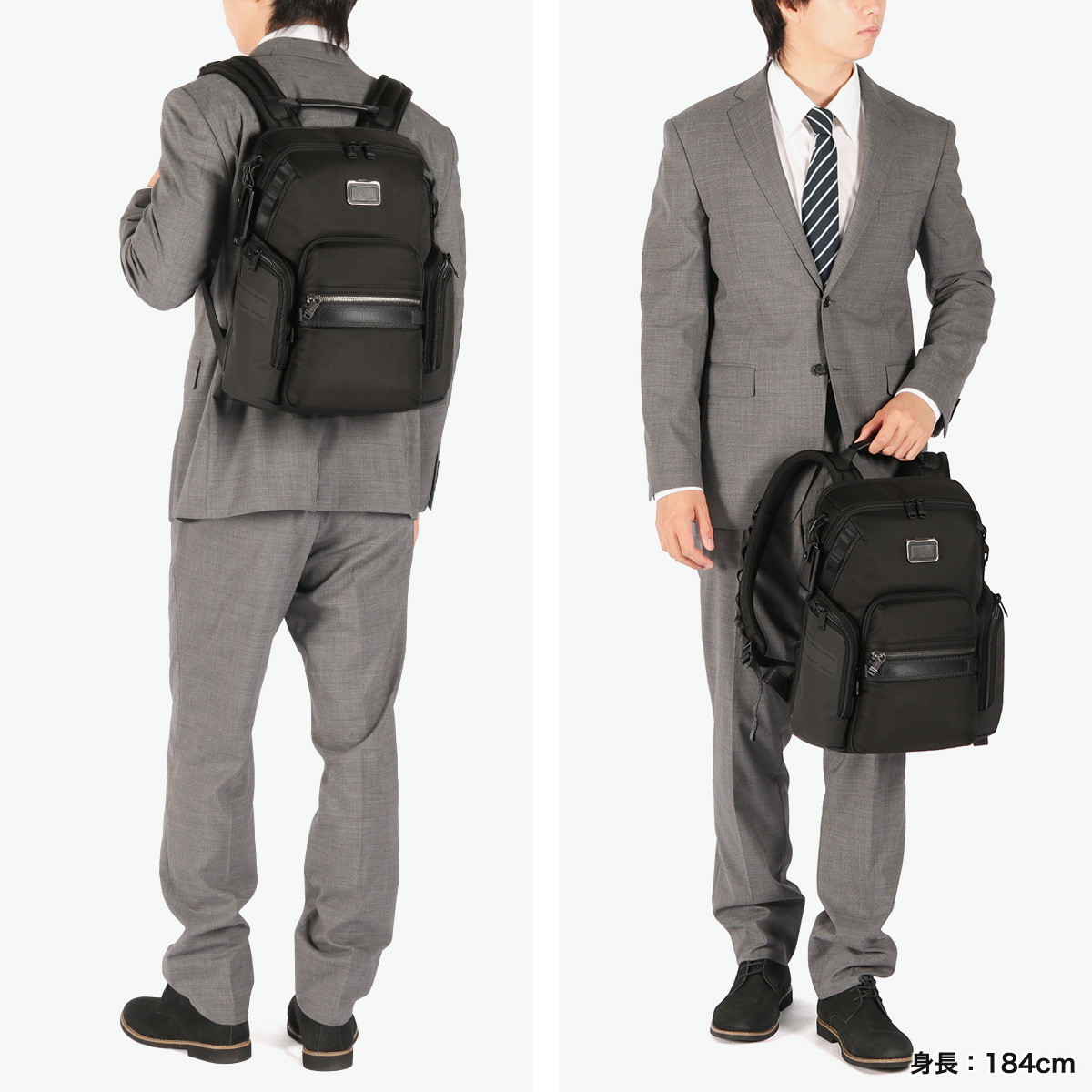 TUMI製！大容量！！ ビジネス用グレーリュック・バックパック TUMI 最大41%☆8/11迄 正規品5年保証 トゥミ リュック メンズ 大