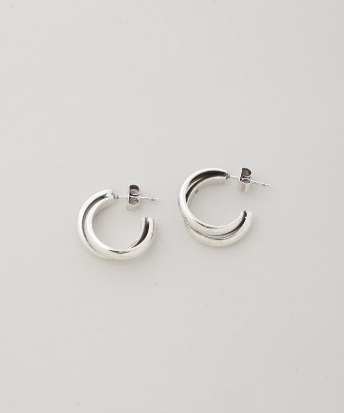 【Philippe Audibert】ADDISSON PM シルバー フープ ピアス ♪ PHILIPPE AUDIBERT ピアス 「PHILIPPE AUDIBERT/フィリップ