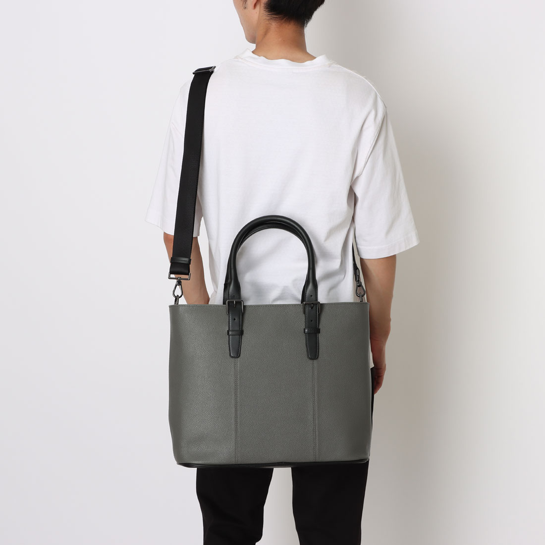 【専用】　　コールハーントライボロトートバッグ 通勤ビジネスメンズ未使用級 A4 コール ハーン COLE HAAN トライボロ トート mens （ブラック