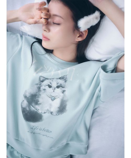 SNIDEL HOME CATスウェットセットアップ スナイデルホーム SNIDEL HOME CATスウェットセットアップ （GRY