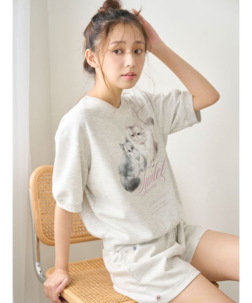SNIDEL HOME CATスウェットセットアップ SNIDEL HOME｜CATスウェットセットアップ | Rakuten Fashion