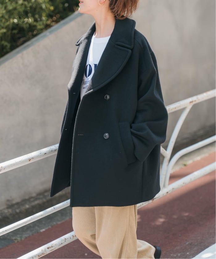 おっさ　スピック&スパン　【TICCA /ティッカ】ショートピーコート TICCA /ティッカ】ショートピーコート | スピック＆スパン(Spick