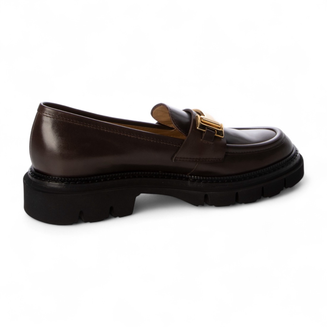 【美品】Luca Grossi ローファー 型押し ゴールド 38 Luca Grossi LUCA GROSSI ルカグロッシ ローファー H435M