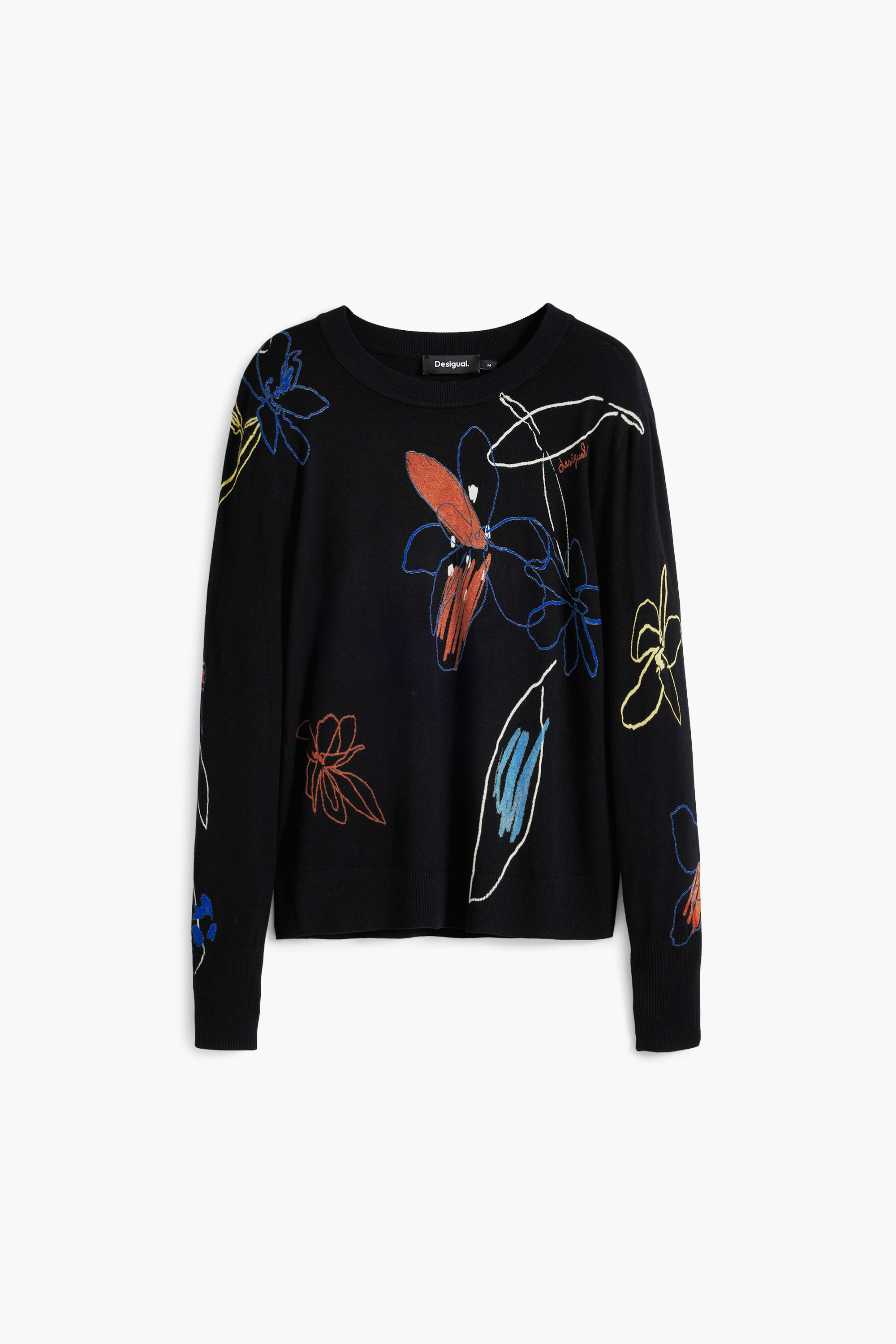 デシグアル Desigual 花柄の薄手のセーター(508441838