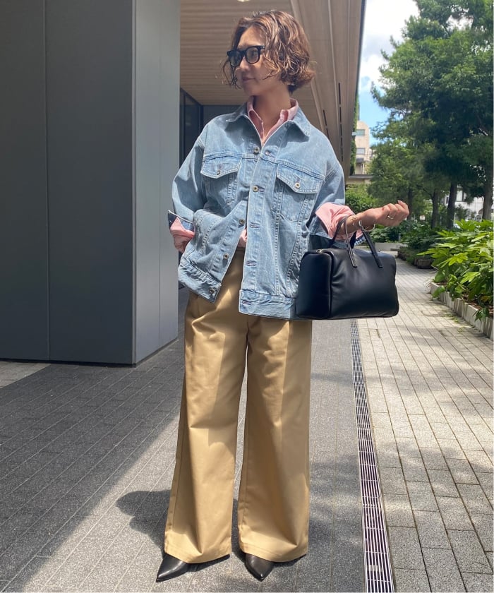 2025SS SLOBE IENA DENIM ジャケット 予約》LE DENIM BIG TRUCKERジャケット(508442129) | スローブ