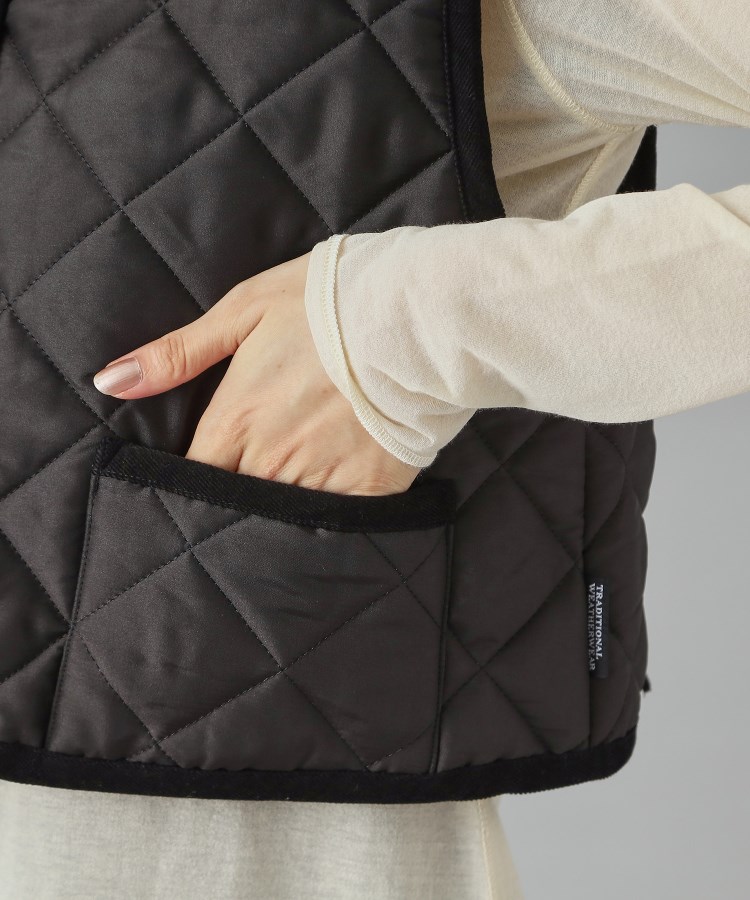 Traditional Weatherwear キルティングベスト 34 新品 Traditional Weatherwear（トラディショナル ウェザーウェア