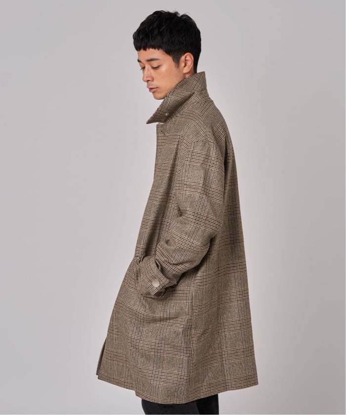 Mackintosh HUMBIE ハンビーSL ウールグレンチェックコート 予約》MACKINTOSH(マッキントッシュ) 別注 HUMBIE/ハンビー SL