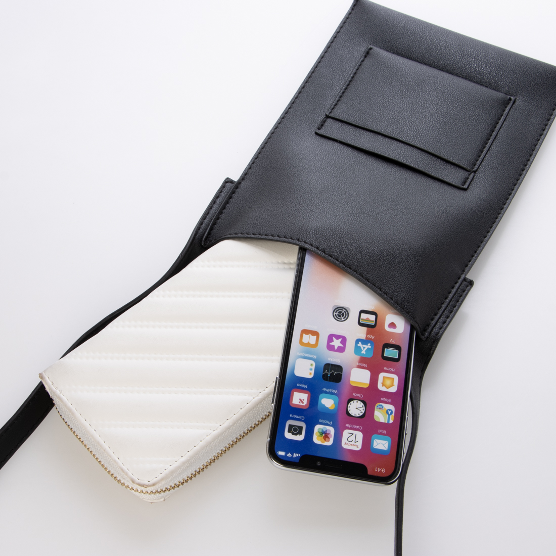 モーヴ mauve スマホショルダー スマートスリム ミニショルダー
