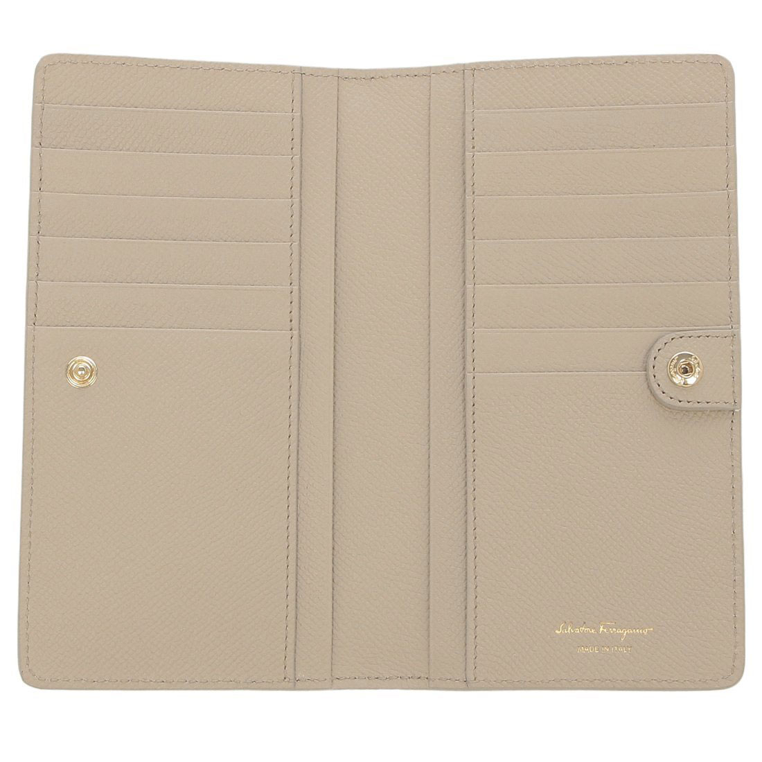 【Ferragamo】ガンチーニ クレジットカードホルダー ベージュ Brandol / Ferragamo フェラガモ カードケース ガンチーニ