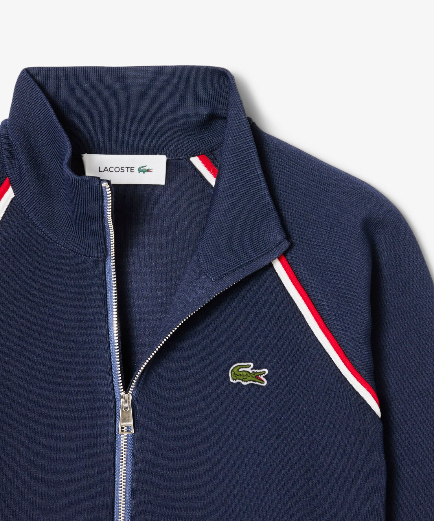 LACOSTE SPORT ラコステスポーツ　トラックジャケット　デカワニ ラコステ LACOSTE トラックジャケット 綿100 モノトーン ワニ