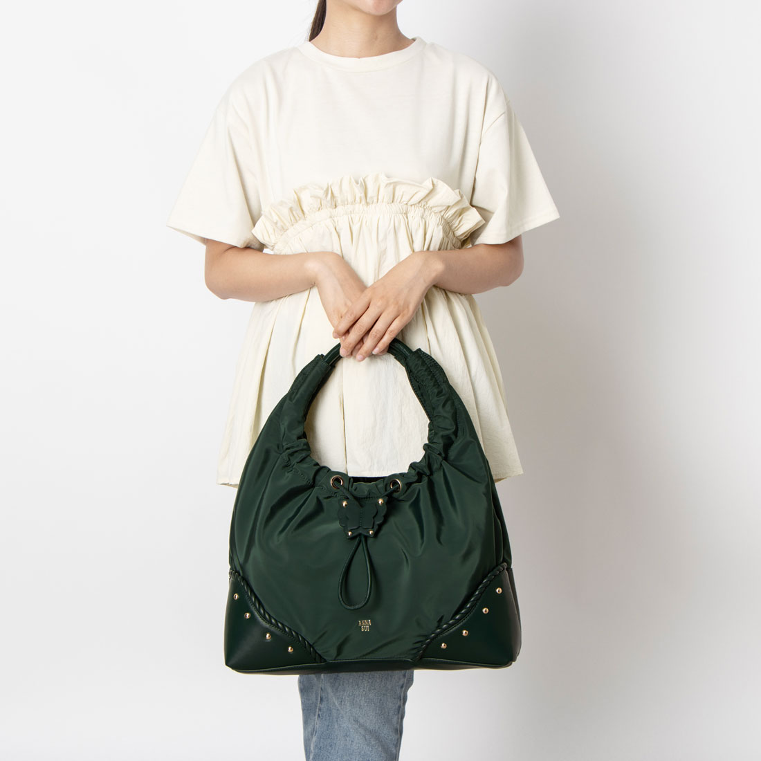 ANNA SUI バタフライモチーフ クラッチバッグ アナスイ 新品未使用 バタフライモチーフ ネックレス（ネックレス）｜ANNA SUI