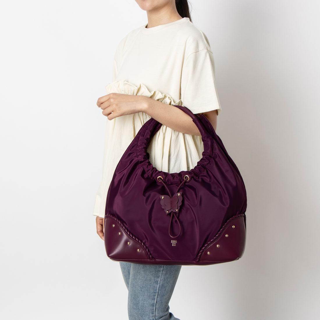 アナスイ ANNA SUI バタフライツイスト ワンショルダーバッグ