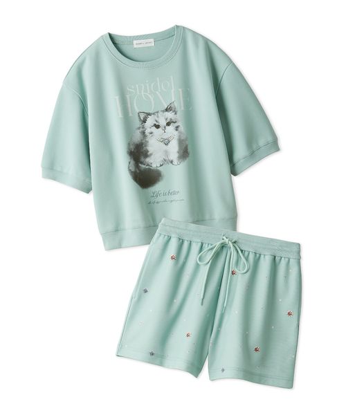 SNIDEL HOME CATスウェットセットアップ スナイデルホーム SNIDEL HOME CATスウェットセットアップ （GRY
