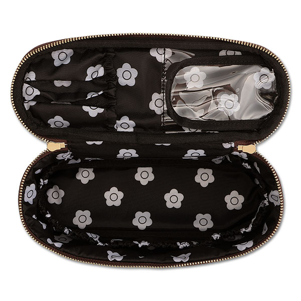 MARY QUANT マリークワント　ダウンコート　ブラック　コスメ柄　デイジー Amazon.co.jp: (マリークワント) MARY QUANT ポーチ 小物入れ
