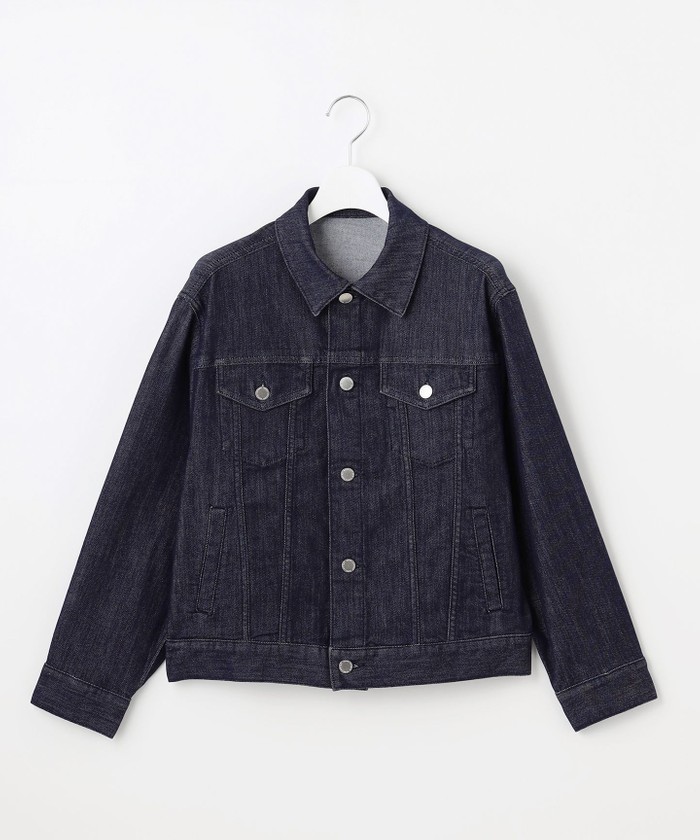 自由区☆未使用size44 ウスカルデニムジャケット 自由区｜【洗える】ウスカルデニム ジャケット | Rakuten
