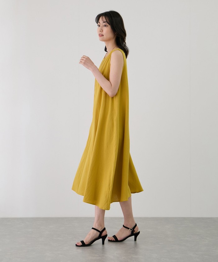 ジオメトリー ノースリーブワンピース［S-M］448 ジオメトリー ノースリーブワンピース［S-M］448 (ワンピース