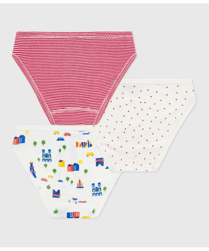 ショーツ3枚組(508453907) | プチバトー(PETIT BATEAU) - d fashion