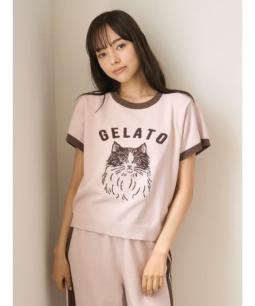 美品✨ジェラートピケ エアモコ レモン セットアップ 美品✨ジェラートピケ エアモコ レモン セットアップ 美品