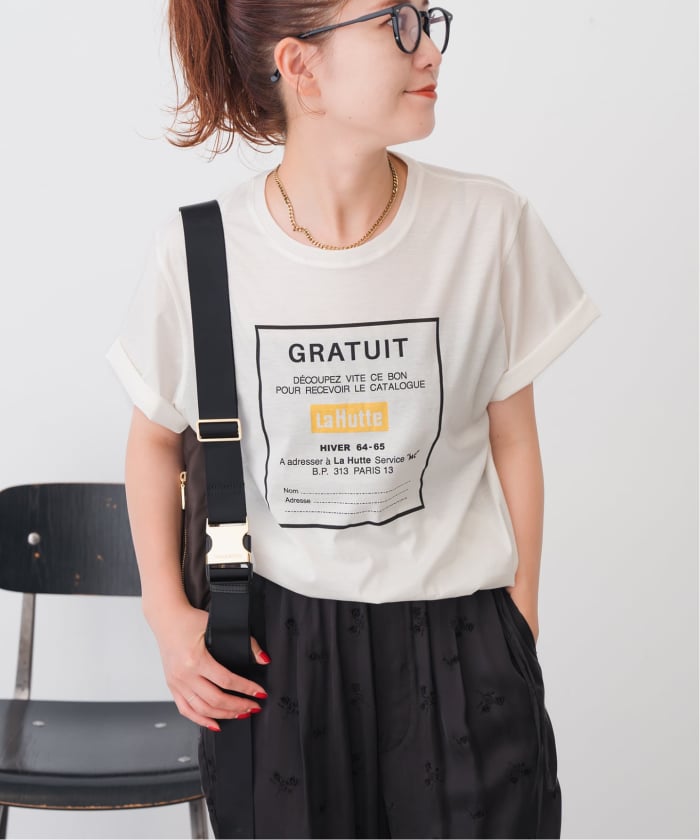 tシャツ La Hutte / ラ ユット BB Tee レディース Spick＆Span tシャツ La Hutte / ラ ユット ロゴラグランTee