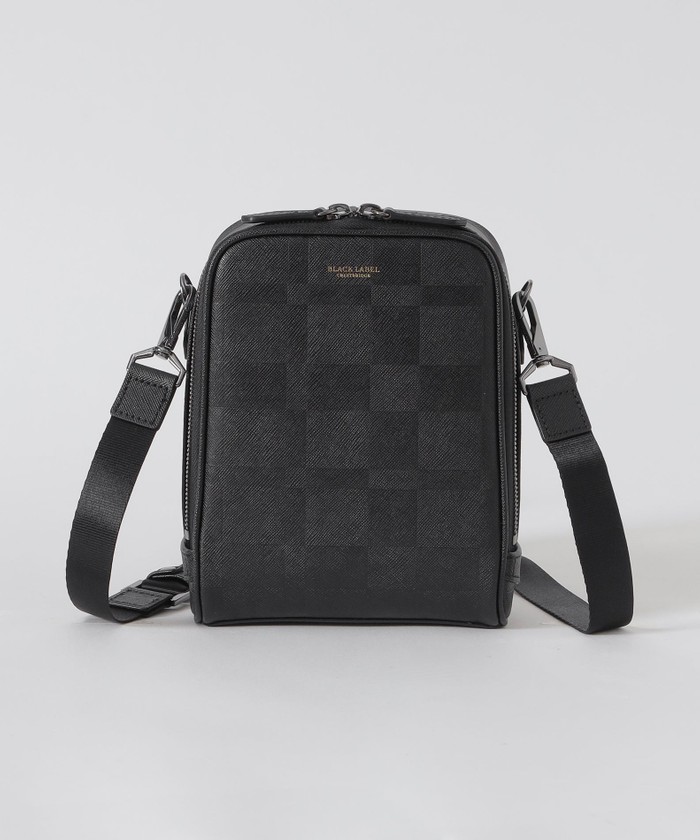 【しゅっちゅ】【ほぼ新品】BLACK LABEL CRESTBRIDGE アンティークレザーサイドエラスティックストレートチップ