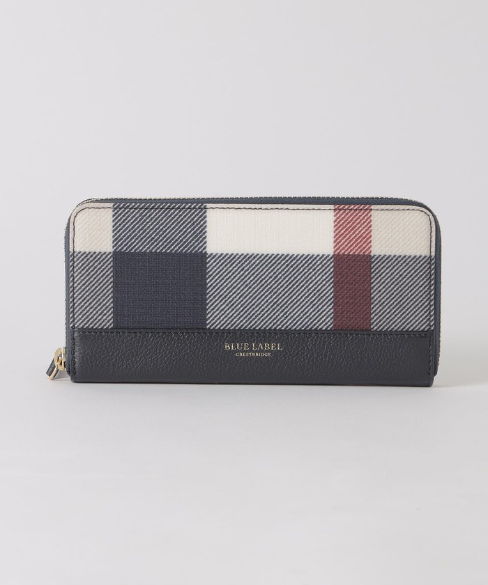 BLUE LABEL CRESTBRIDGE 長財布 ブラック Amazon | [ブラックレーベル・クレストブリッジ] [名入れ可