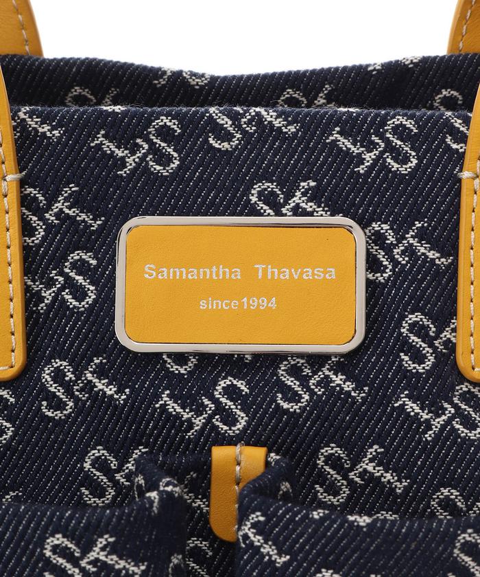 Denim ST Jacquard II ハンドバッグ(508453385) | サマンサ