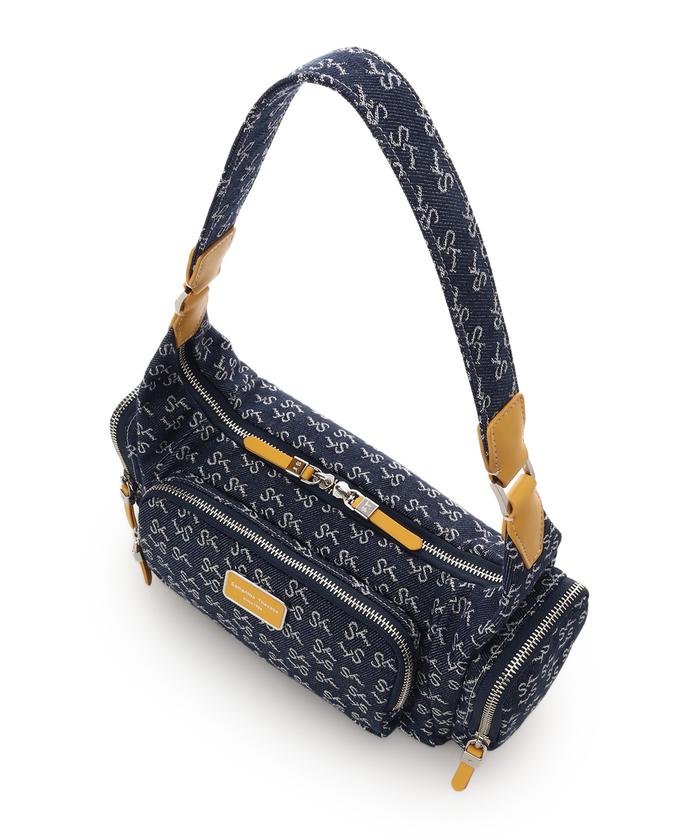 Denim ST Jacquard II ショルダーバッグ(508453386) | サマンサ