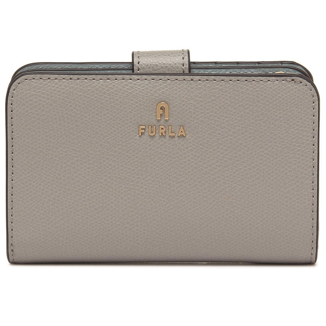 フルラ FURLA 二つ折り財布 カメリア グレー レディース FURLA