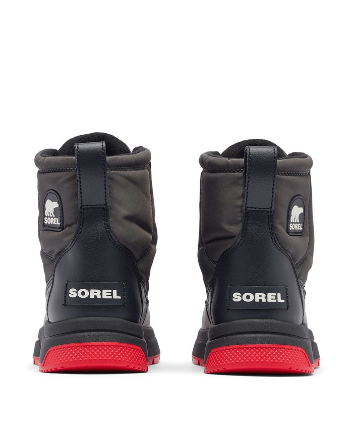 ソレル　SOREL  ジュニア・キッズ　ブーツ　24センチ　黒　美品 ソレル（SOREL）（キッズ）防水 スニーカー ジュニア カジュアル