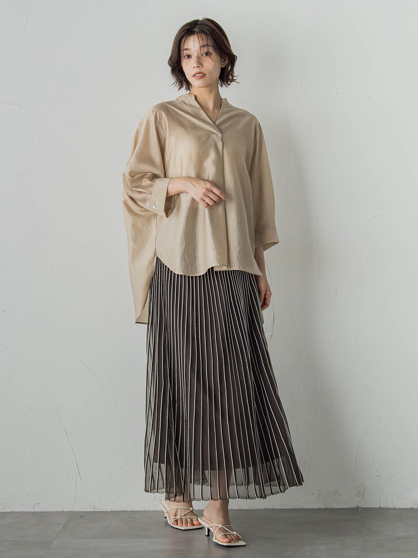 Droite lautreamont / ドロワットロートレアモン ショウセンモールインレーブラウス Droite lautreamont｜ドロワットロートレアモンのシャツ