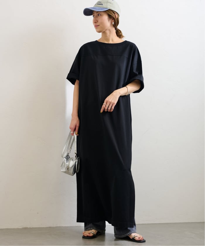 【国内発送/関税込!!】TOTEME★ジャージー マキシワンピース ≪WEB限定 / 追加予約≫コットンジャージーマキシワンピース