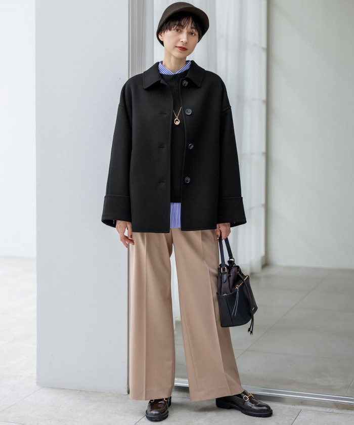 MASU ワイドパンツ 46 グレー　新品 MASU(エムエーエスユー)のFUTURE WIDE TROUSERS GRAY(スラックス