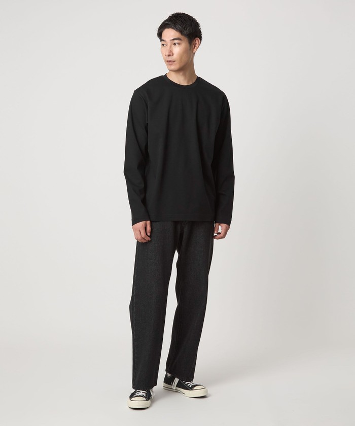 オーガニック コットン ポンチ クルーネック Tシャツ(508446506
