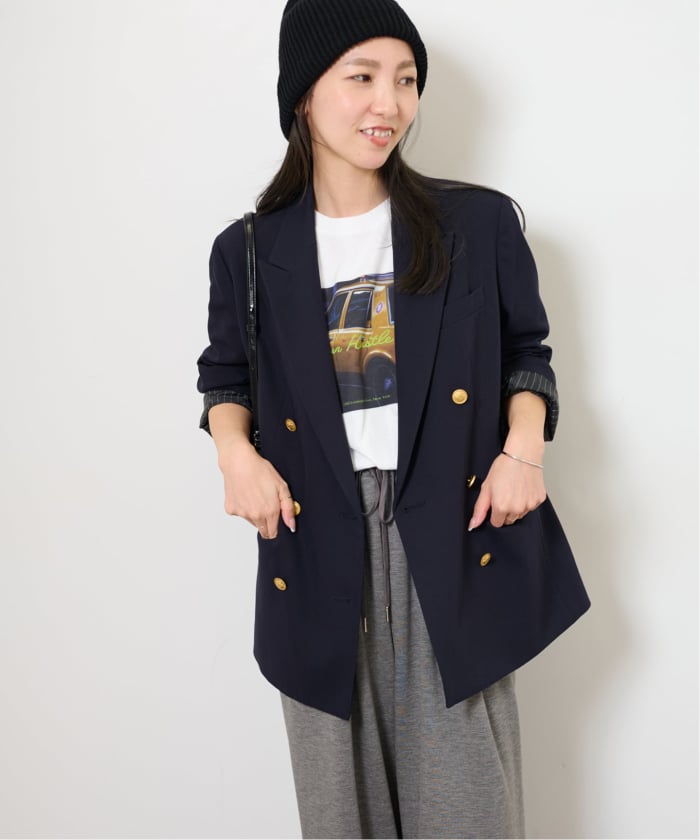 ジャーナルスタンダード　ダブルブレステッドジャケット JOURNAL STANDARD｜《追加予約》ダブルブレステッドジャケット