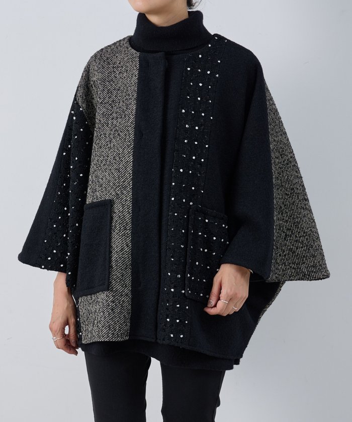 BEARDSLEY ビアズリー✨ボアコート　アイボリー　テディベア 後ろぷっくりダンボールコート（その他アウター）｜BEARDSLEY