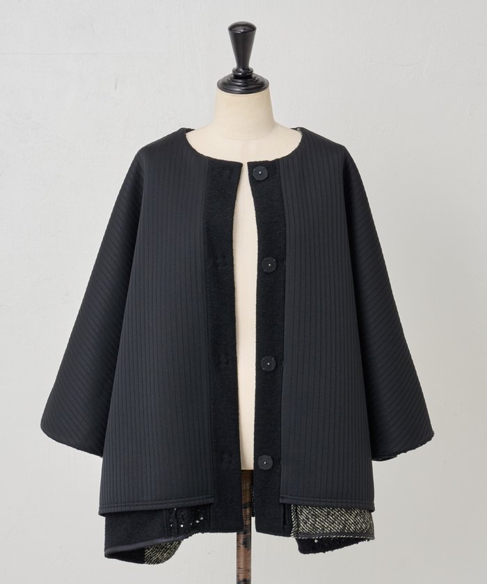 BEARDSLEY （ビアズリー）中綿BIGポンチョコート BEARDSLEY（ビアズリー）の「中綿BIGポンチョコート（その他