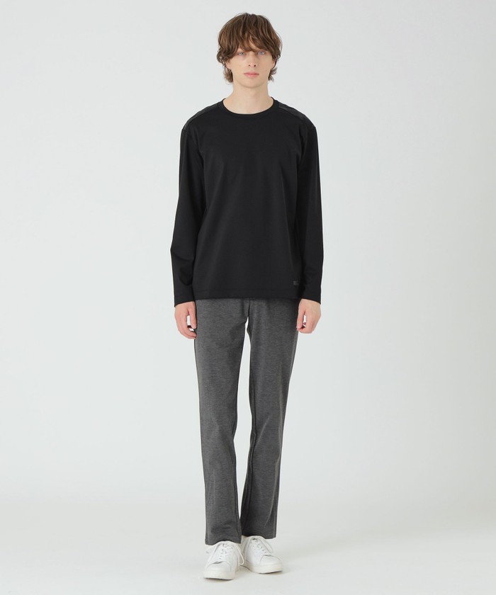 ハイストレッチテーラリングカットソー(508382632) | BLACK