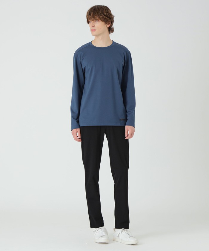 【新品未使用】BLUE LABEL CRESTBRIDGE カットソー ハイストレッチテーラリングカットソー(508382632) | BLACK