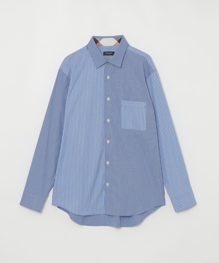 ストライプコンビシャツ(508451374) | BLACK LABEL CRESTBRIDGE