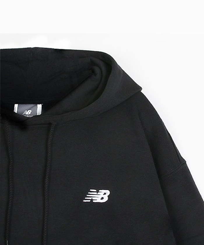 パーカー・フーディ New Balance Black Cotton Sweatshirt S New Balance(ニューバランス) パーカー・フーディ(メンズ