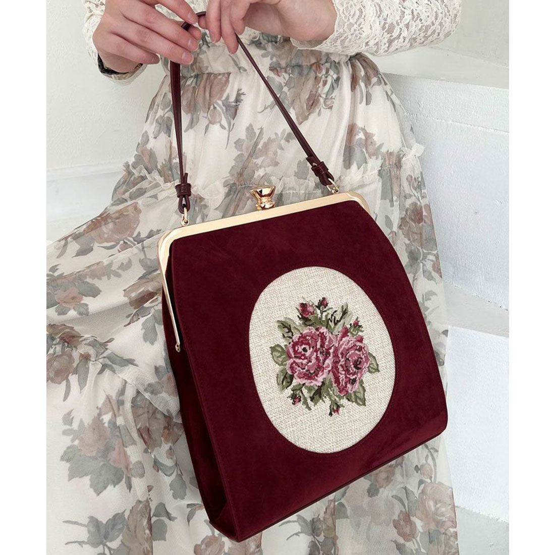 アンダーカバー　ショルダーバッグ　薔薇　刺繍 楽天市場】ショルダーバッグ（ブランドアンダーカバー）（バッグ