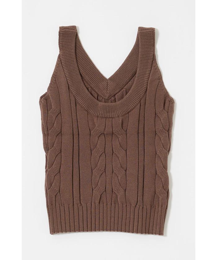 MESH KNIT キャミソール　moussy MOUSSY | MESH KNIT キャミソール (キャミソール ) |SHEL'TTER