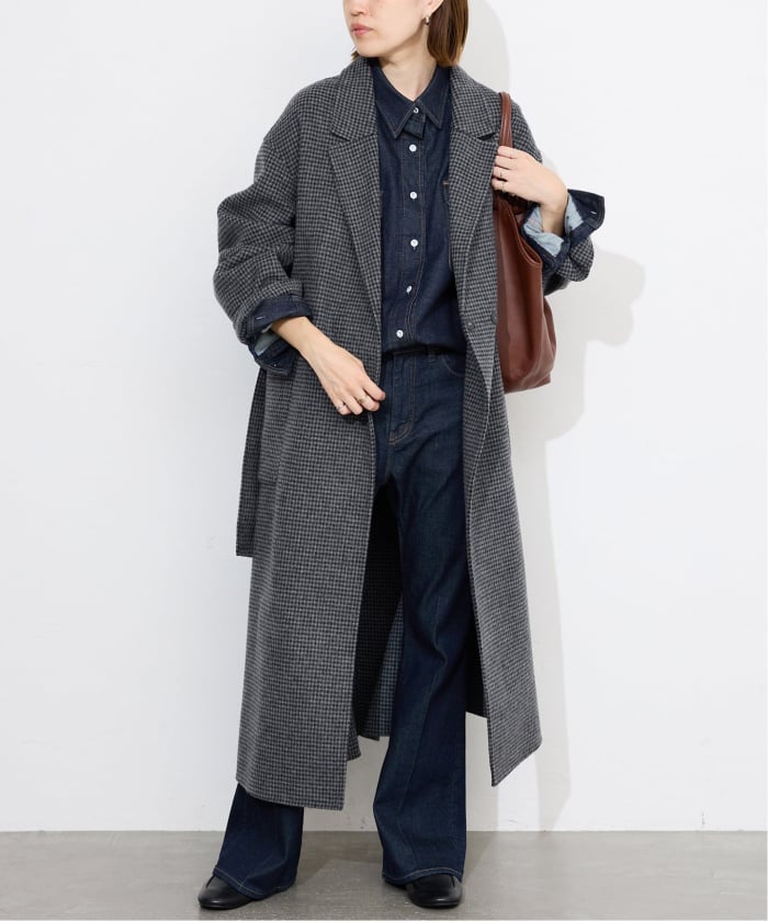 最終値下げ◆SLOBE IENA スローブイエナ ウール ロングコート ダブル SLOBE IENA（スローブイエナ）の「ダブルフェイスウールロング