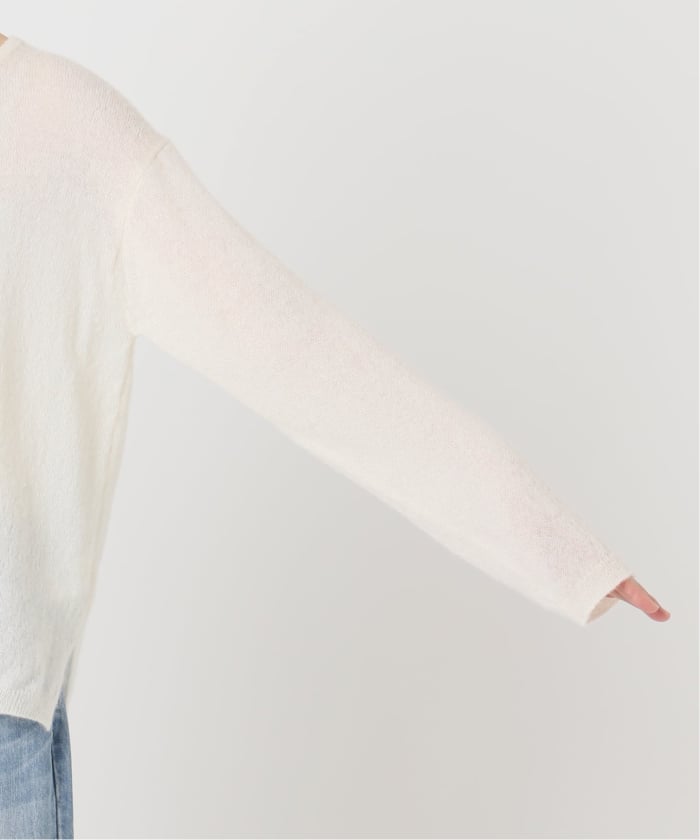 Plage プラージュ　アルパカウールニット　2023AW ALPACA WOOL HENP CN プルオーバー（ニット／セーター）｜Plage