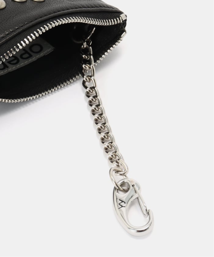 Geek Office / ギークオフィス】OPEN YY Woven HEART STUD CHAIN