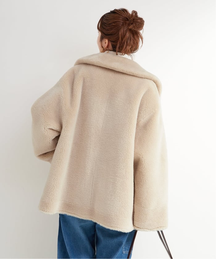 SIMPLICITE☆B.C STOCK☆リバーシブルムートンコート☆ボアコート SIMPLICITE☆B.C STOCK☆リバーシブルムートンコート