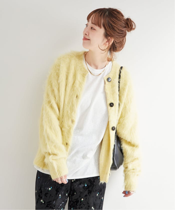 EXAMPLE ペイズリー カーディガン エグザンプル ジャケット セーター EXAMPLE ペイズリー カーディガン エグザンプル ジャケット