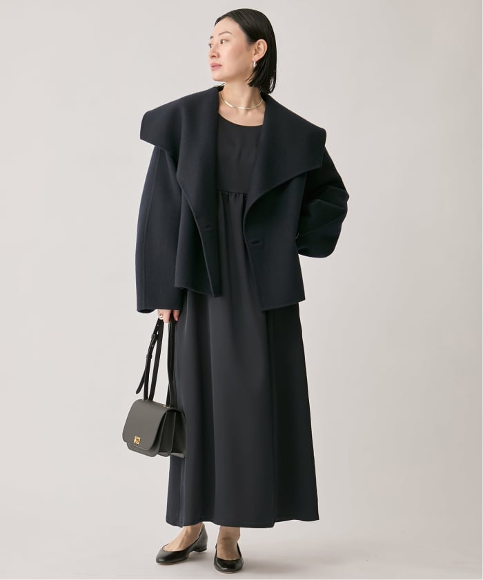 新品美品 SCENE DEUX PARIS  東京スタイル セットアップ 大きめ DAZZY ドレス 「谷間盛れ×美脚映え」ハイウエストでくびれ＆脚長